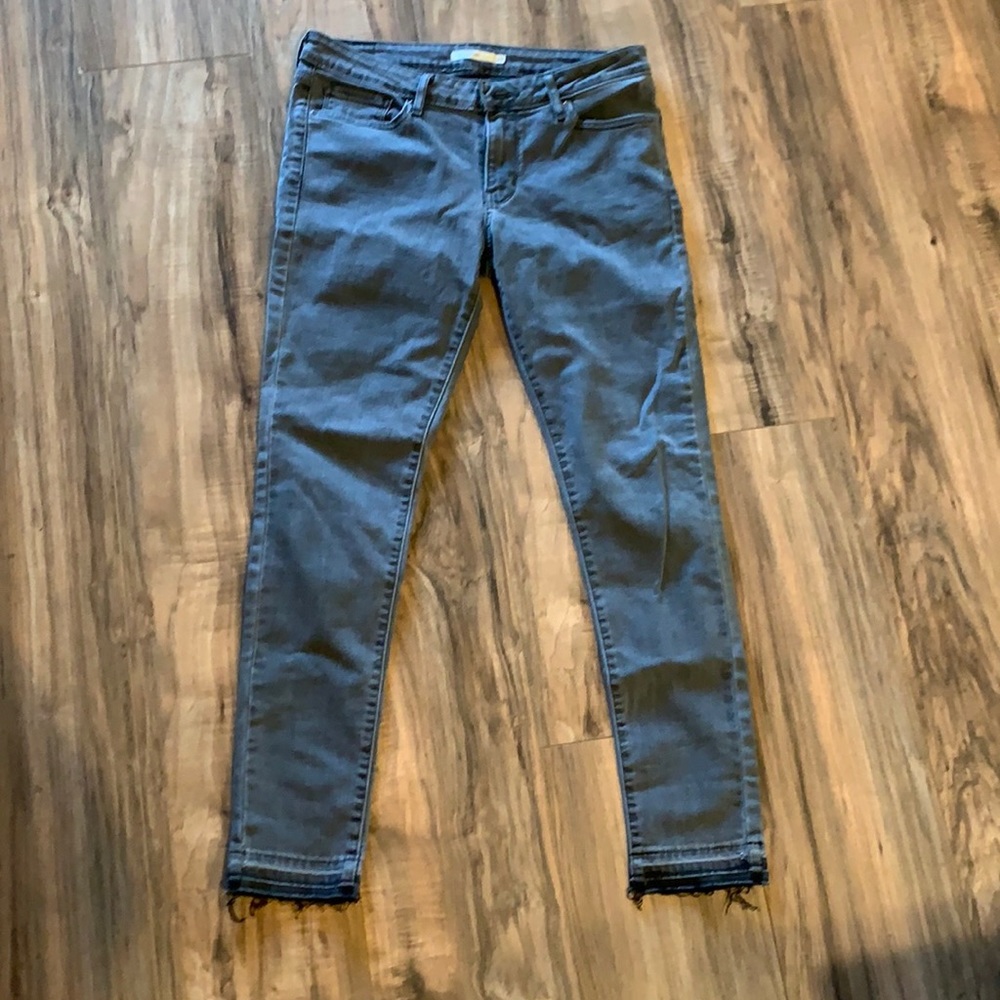 Grey 711 Skinny Jeans